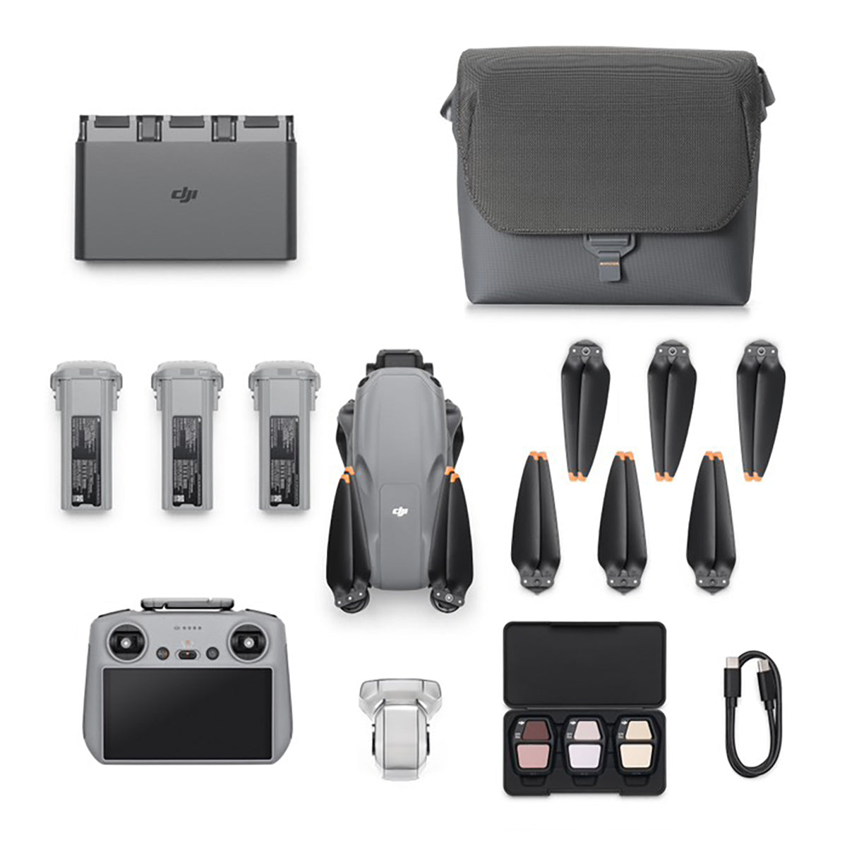 DJI Air 3s Drone Fly More Combo with RC 2 Remote Controller